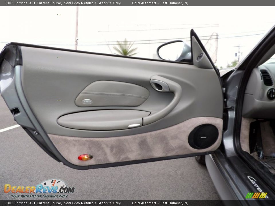 Door Panel of 2002 Porsche 911 Carrera Coupe Photo #7