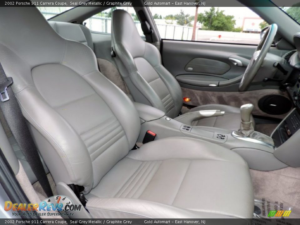 Front Seat of 2002 Porsche 911 Carrera Coupe Photo #15