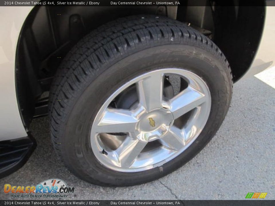 2014 Chevrolet Tahoe LS 4x4 Silver Ice Metallic / Ebony Photo #3