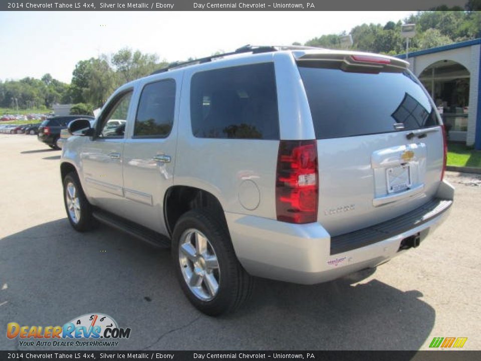 2014 Chevrolet Tahoe LS 4x4 Silver Ice Metallic / Ebony Photo #4
