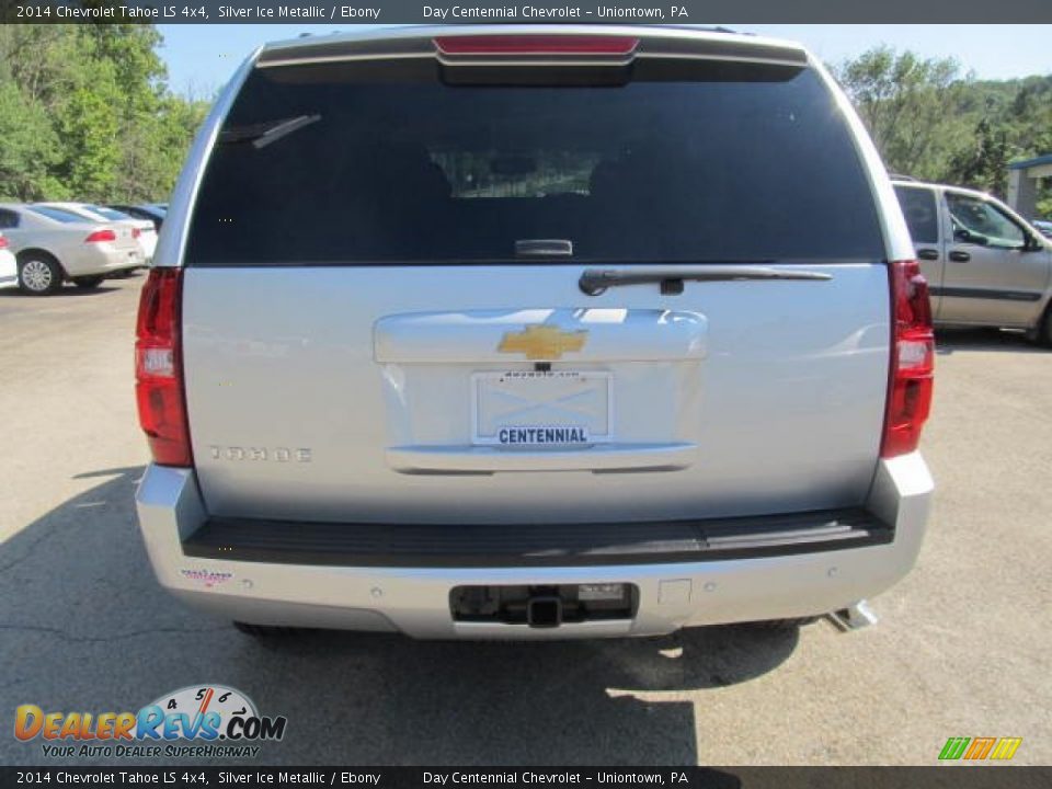 2014 Chevrolet Tahoe LS 4x4 Silver Ice Metallic / Ebony Photo #5