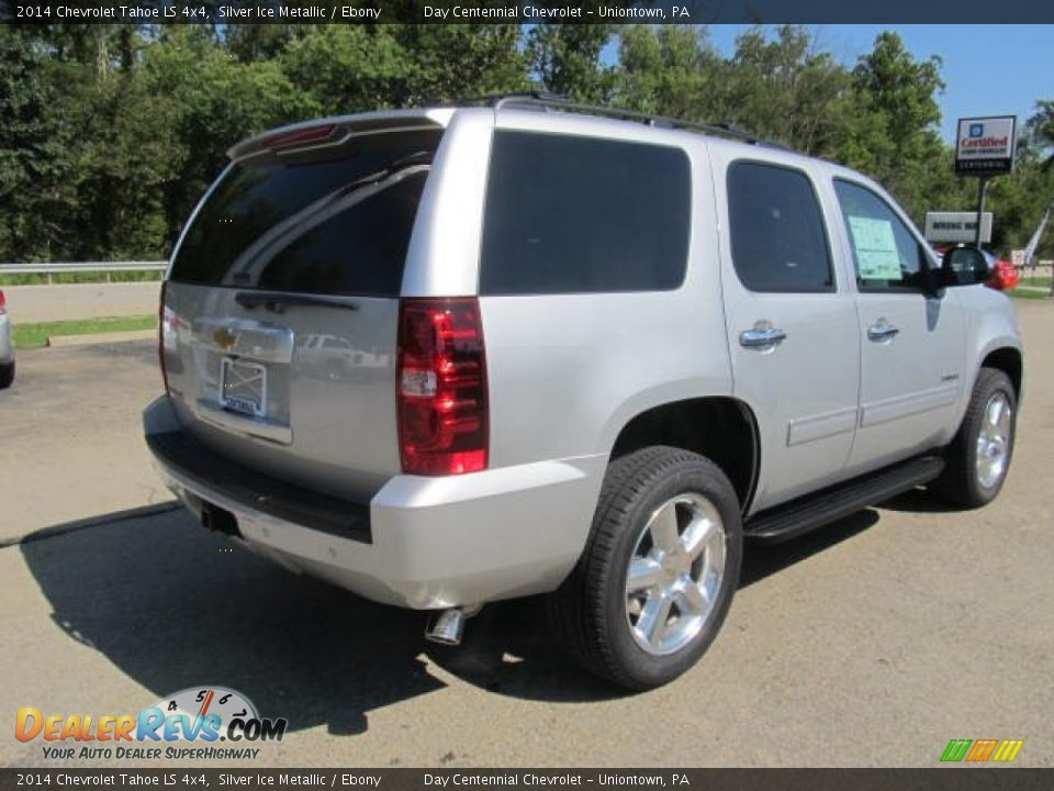 2014 Chevrolet Tahoe LS 4x4 Silver Ice Metallic / Ebony Photo #6