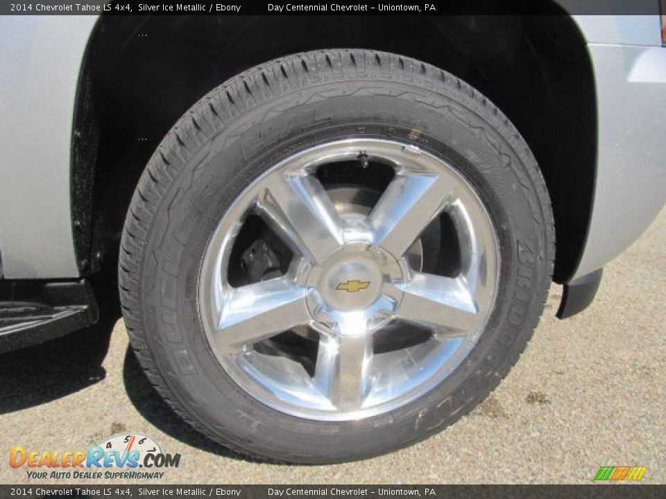 2014 Chevrolet Tahoe LS 4x4 Silver Ice Metallic / Ebony Photo #8