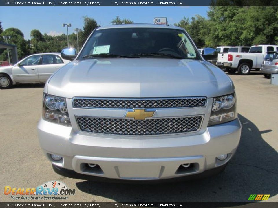 2014 Chevrolet Tahoe LS 4x4 Silver Ice Metallic / Ebony Photo #10