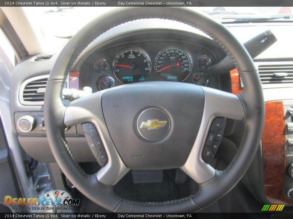 2014 Chevrolet Tahoe LS 4x4 Silver Ice Metallic / Ebony Photo #15