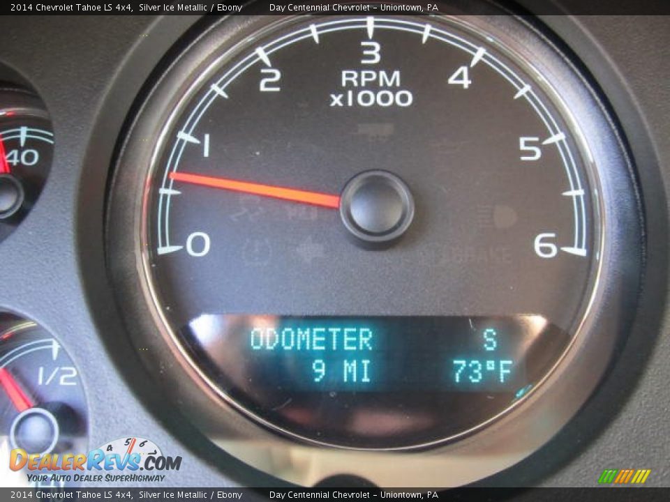 2014 Chevrolet Tahoe LS 4x4 Silver Ice Metallic / Ebony Photo #20