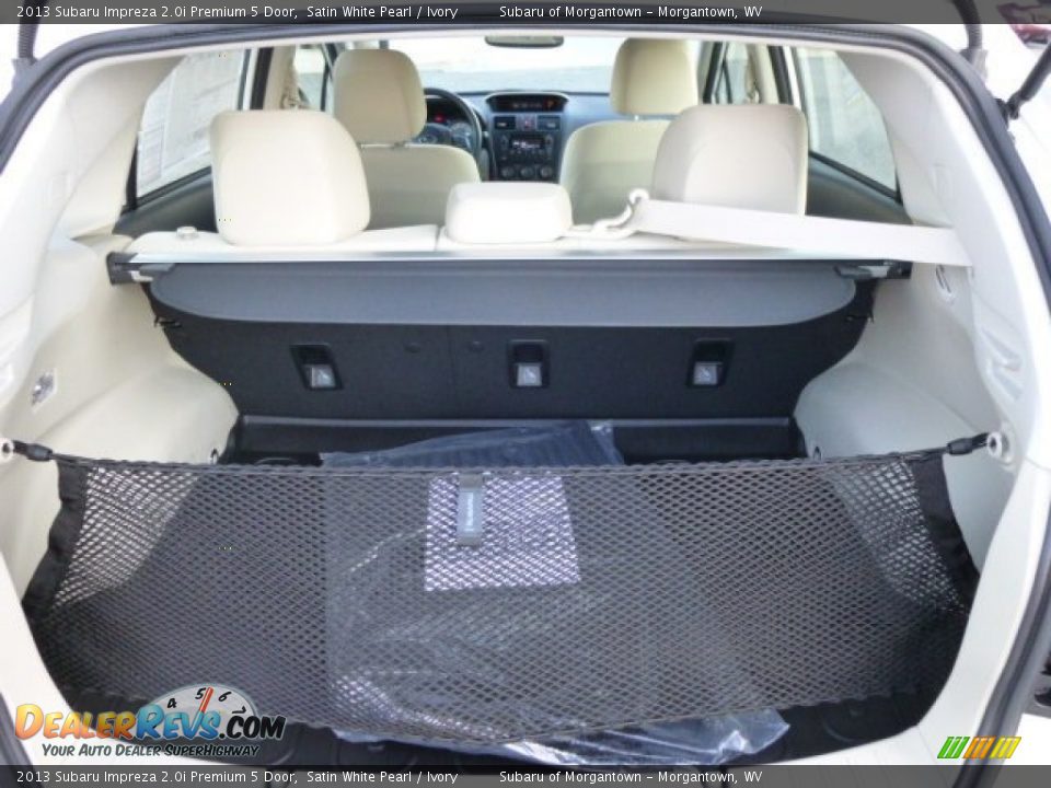2013 Subaru Impreza 2.0i Premium 5 Door Satin White Pearl / Ivory Photo #13