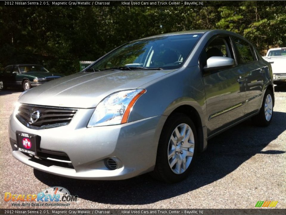 2012 Nissan Sentra 2.0 S Magnetic Gray Metallic / Charcoal Photo #1