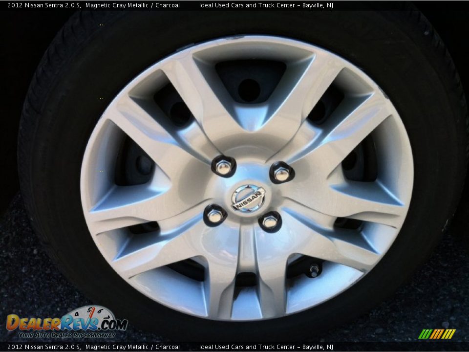2012 Nissan Sentra 2.0 S Magnetic Gray Metallic / Charcoal Photo #4