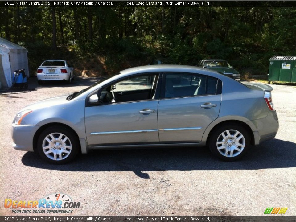 2012 Nissan Sentra 2.0 S Magnetic Gray Metallic / Charcoal Photo #5