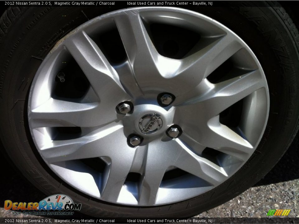 2012 Nissan Sentra 2.0 S Magnetic Gray Metallic / Charcoal Photo #6