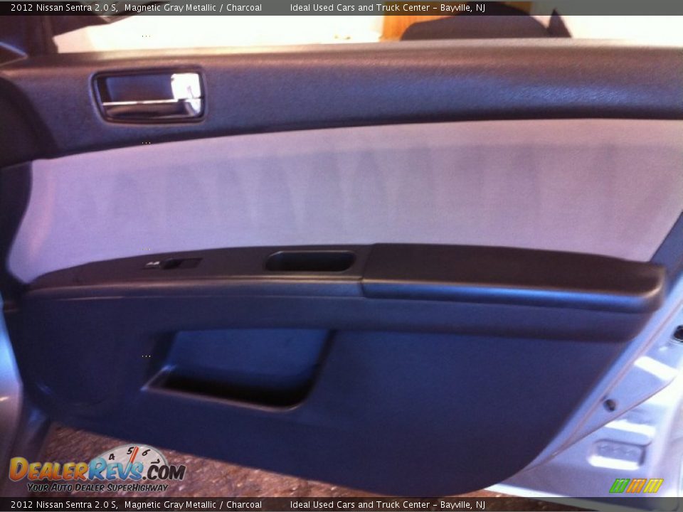 2012 Nissan Sentra 2.0 S Magnetic Gray Metallic / Charcoal Photo #8