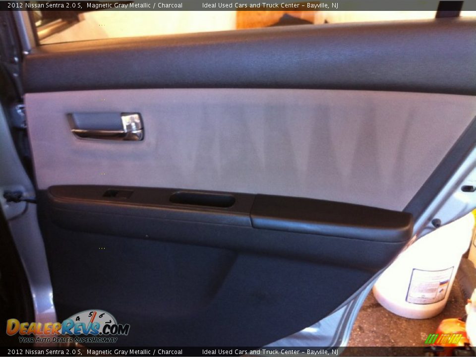 2012 Nissan Sentra 2.0 S Magnetic Gray Metallic / Charcoal Photo #11