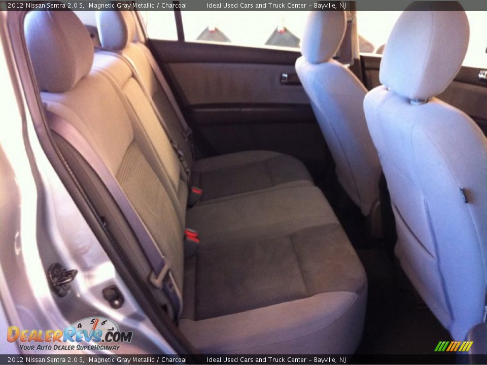 2012 Nissan Sentra 2.0 S Magnetic Gray Metallic / Charcoal Photo #12