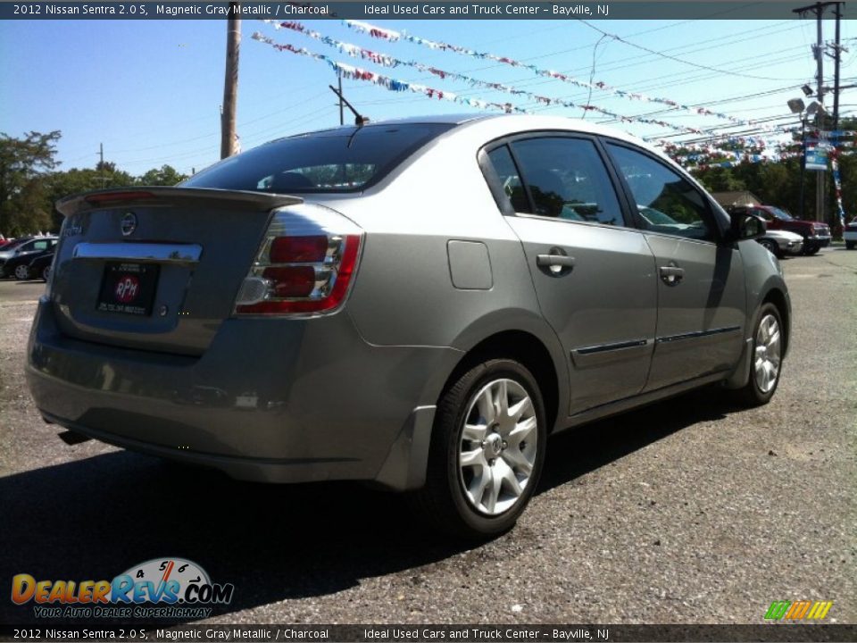 2012 Nissan Sentra 2.0 S Magnetic Gray Metallic / Charcoal Photo #14