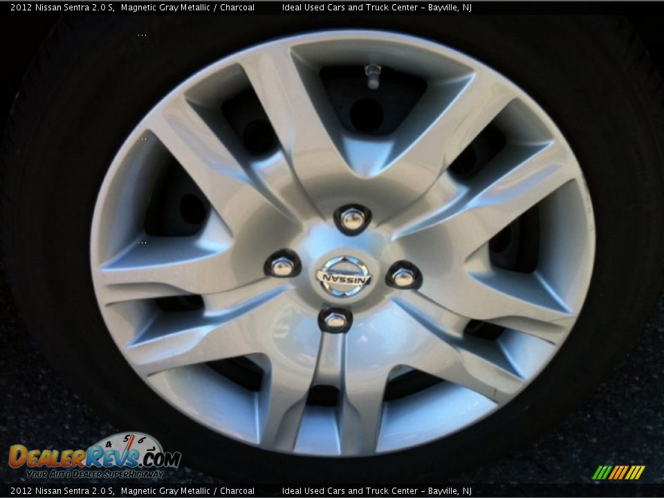 2012 Nissan Sentra 2.0 S Magnetic Gray Metallic / Charcoal Photo #17