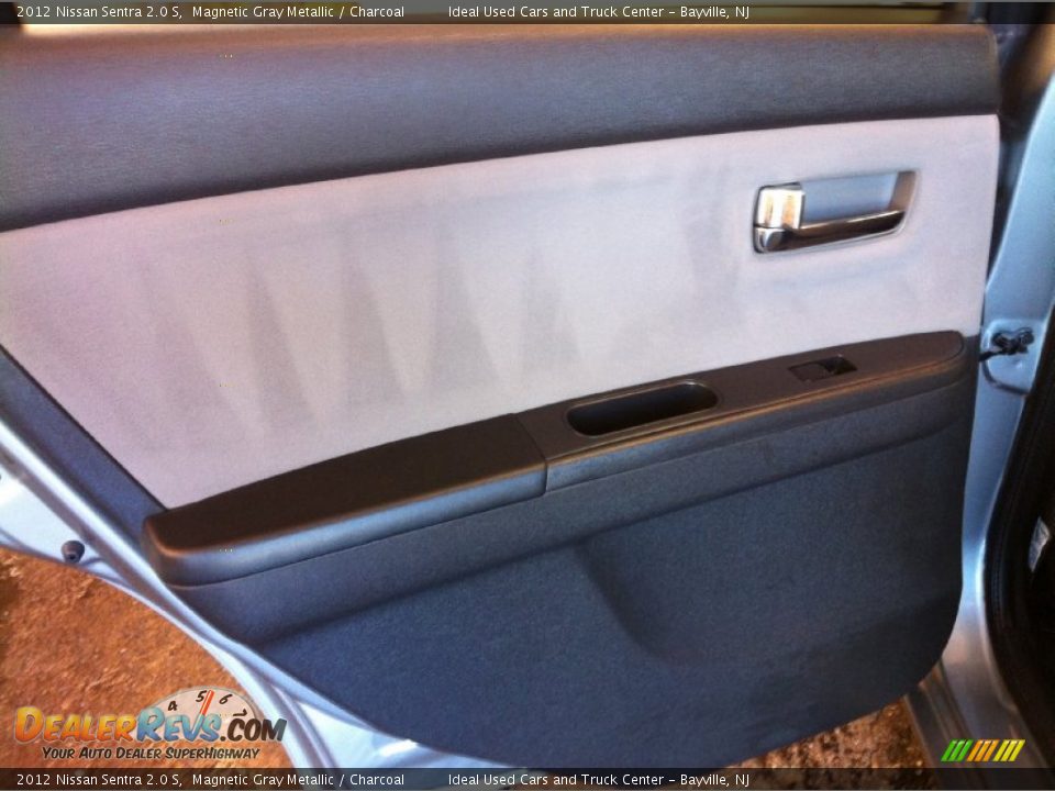 2012 Nissan Sentra 2.0 S Magnetic Gray Metallic / Charcoal Photo #18