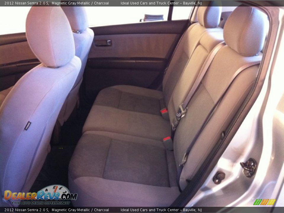 2012 Nissan Sentra 2.0 S Magnetic Gray Metallic / Charcoal Photo #19
