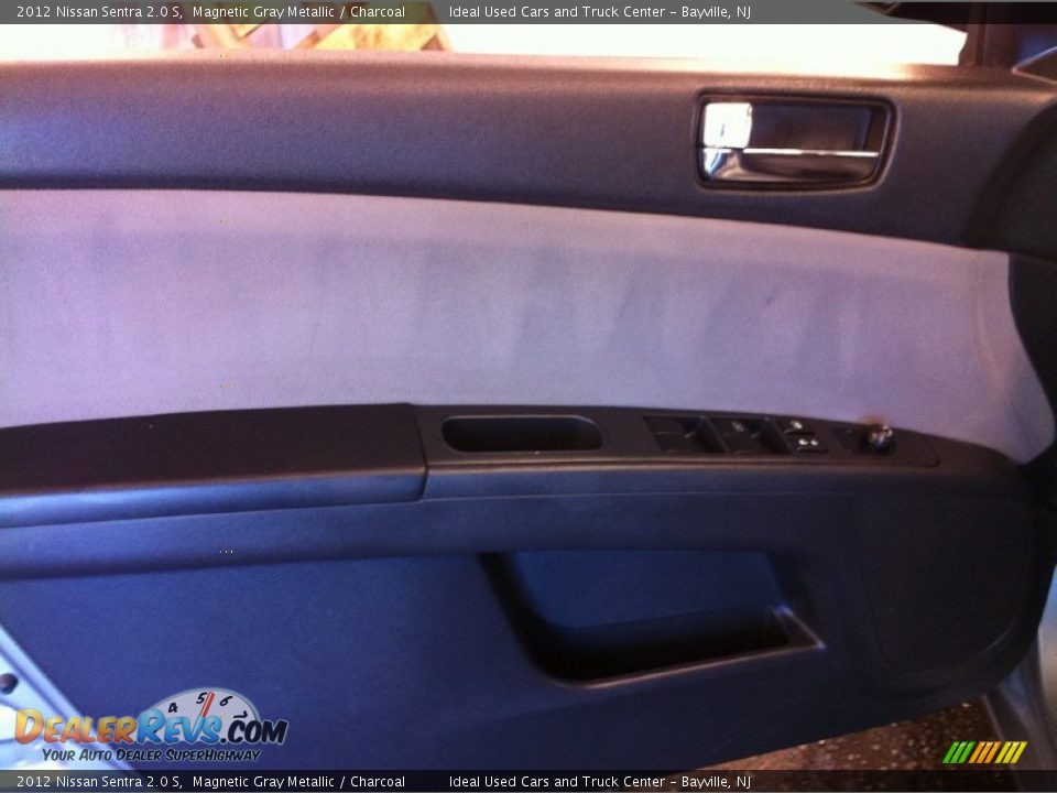 2012 Nissan Sentra 2.0 S Magnetic Gray Metallic / Charcoal Photo #20