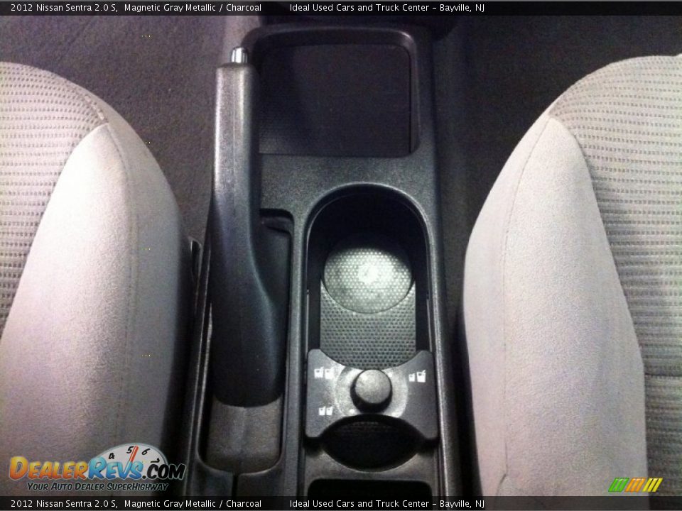 2012 Nissan Sentra 2.0 S Magnetic Gray Metallic / Charcoal Photo #24