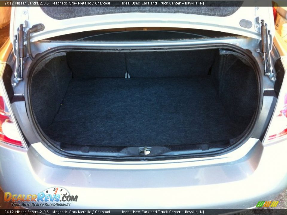 2012 Nissan Sentra 2.0 S Magnetic Gray Metallic / Charcoal Photo #28