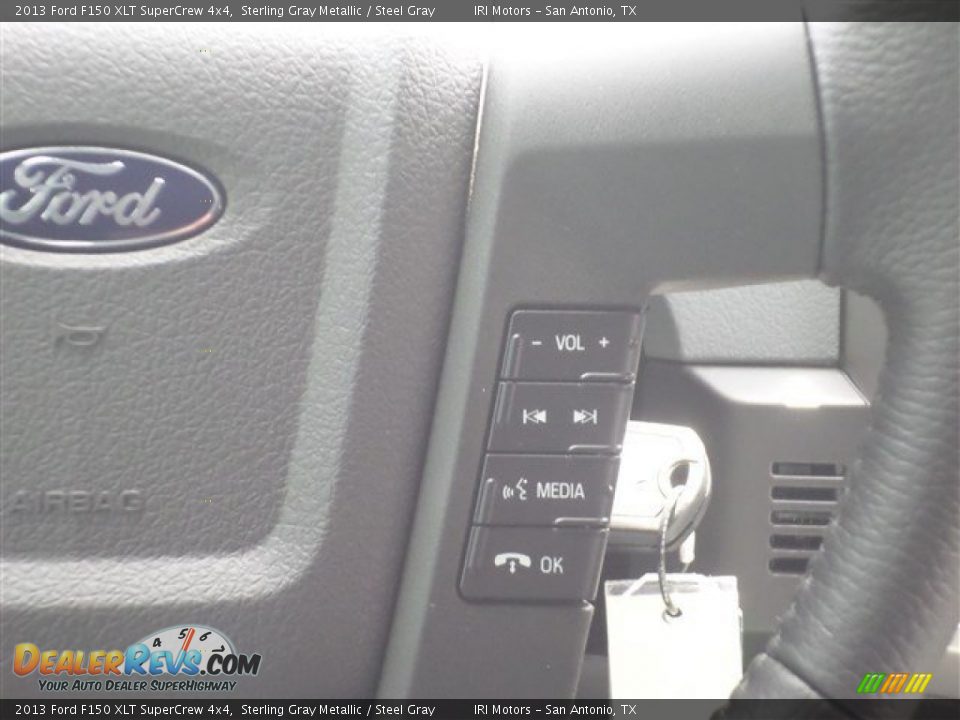 2013 Ford F150 XLT SuperCrew 4x4 Sterling Gray Metallic / Steel Gray Photo #16