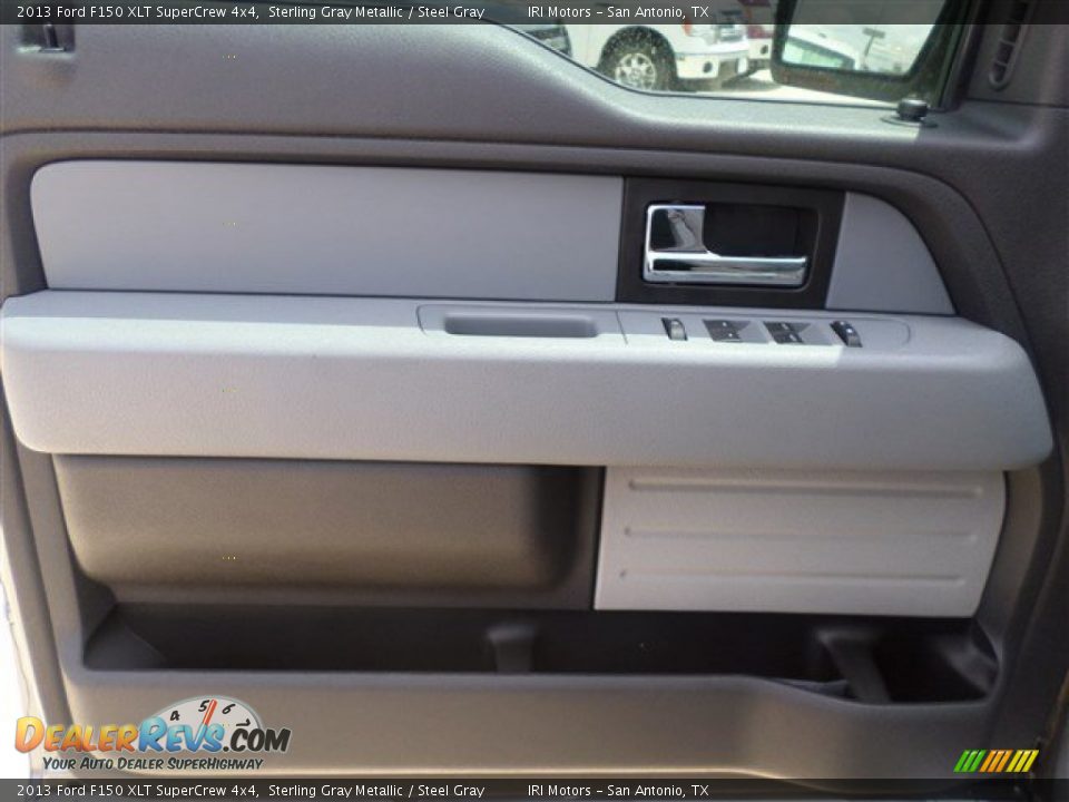 2013 Ford F150 XLT SuperCrew 4x4 Sterling Gray Metallic / Steel Gray Photo #17
