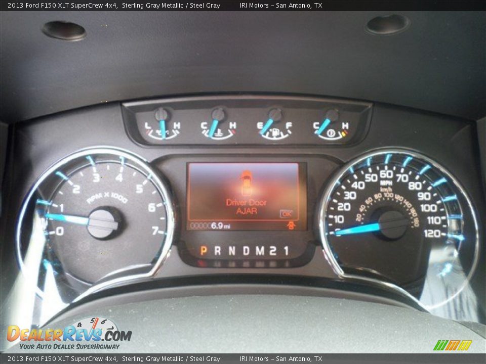 2013 Ford F150 XLT SuperCrew 4x4 Sterling Gray Metallic / Steel Gray Photo #19