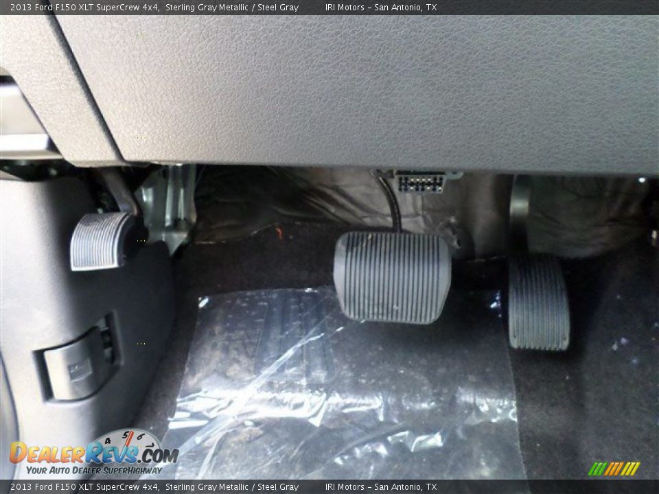 2013 Ford F150 XLT SuperCrew 4x4 Sterling Gray Metallic / Steel Gray Photo #20
