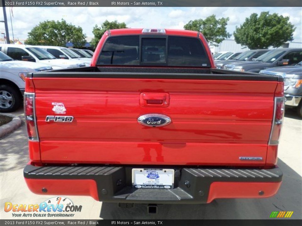 2013 Ford F150 FX2 SuperCrew Race Red / Black Photo #4