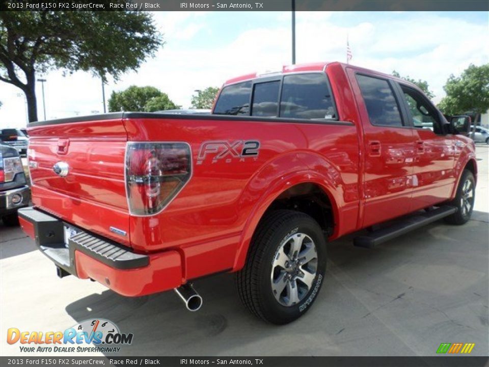 2013 Ford F150 FX2 SuperCrew Race Red / Black Photo #5