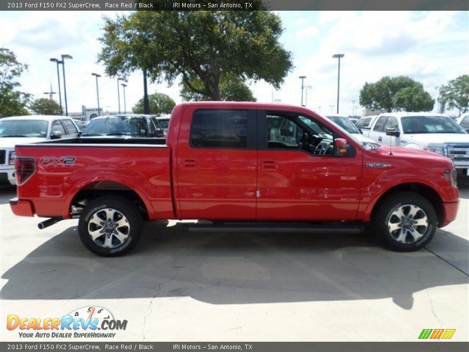 2013 Ford F150 FX2 SuperCrew Race Red / Black Photo #6