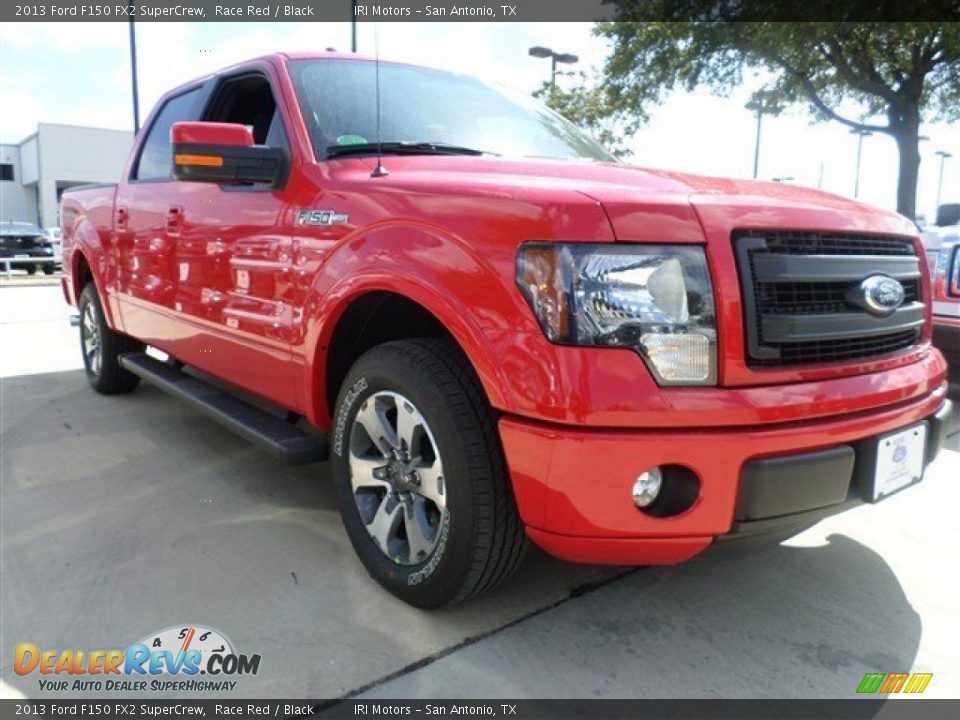 2013 Ford F150 FX2 SuperCrew Race Red / Black Photo #7