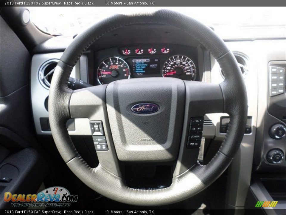 2013 Ford F150 FX2 SuperCrew Steering Wheel Photo #15