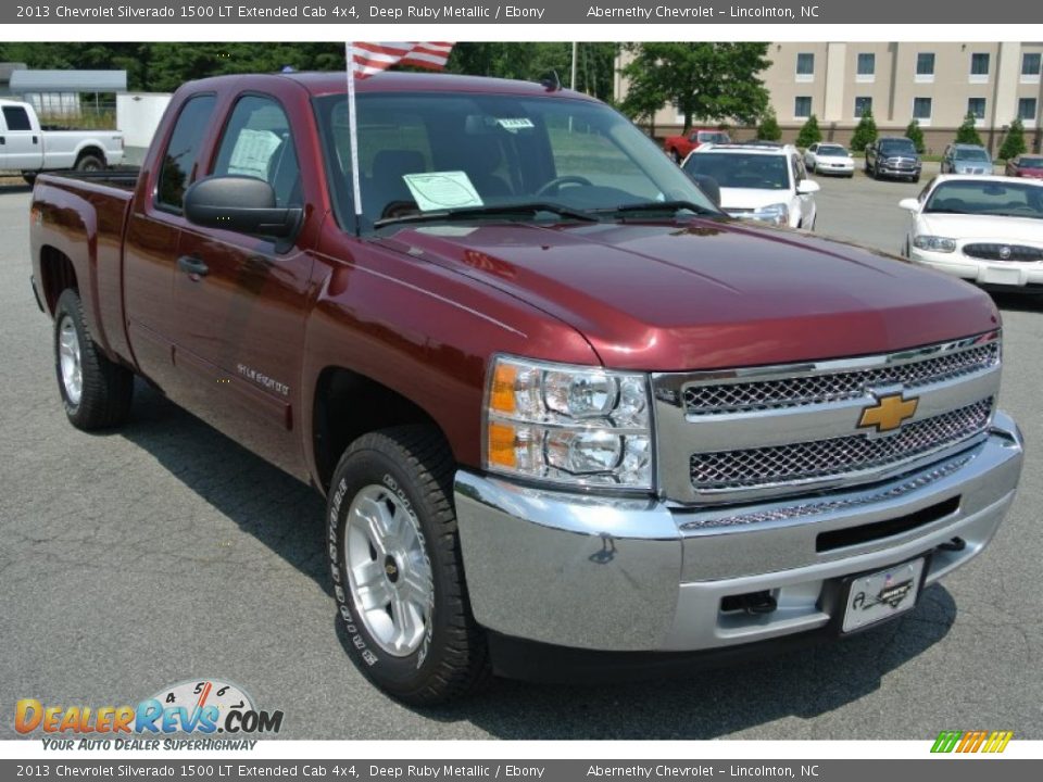 2013 Chevrolet Silverado 1500 LT Extended Cab 4x4 Deep Ruby Metallic / Ebony Photo #1