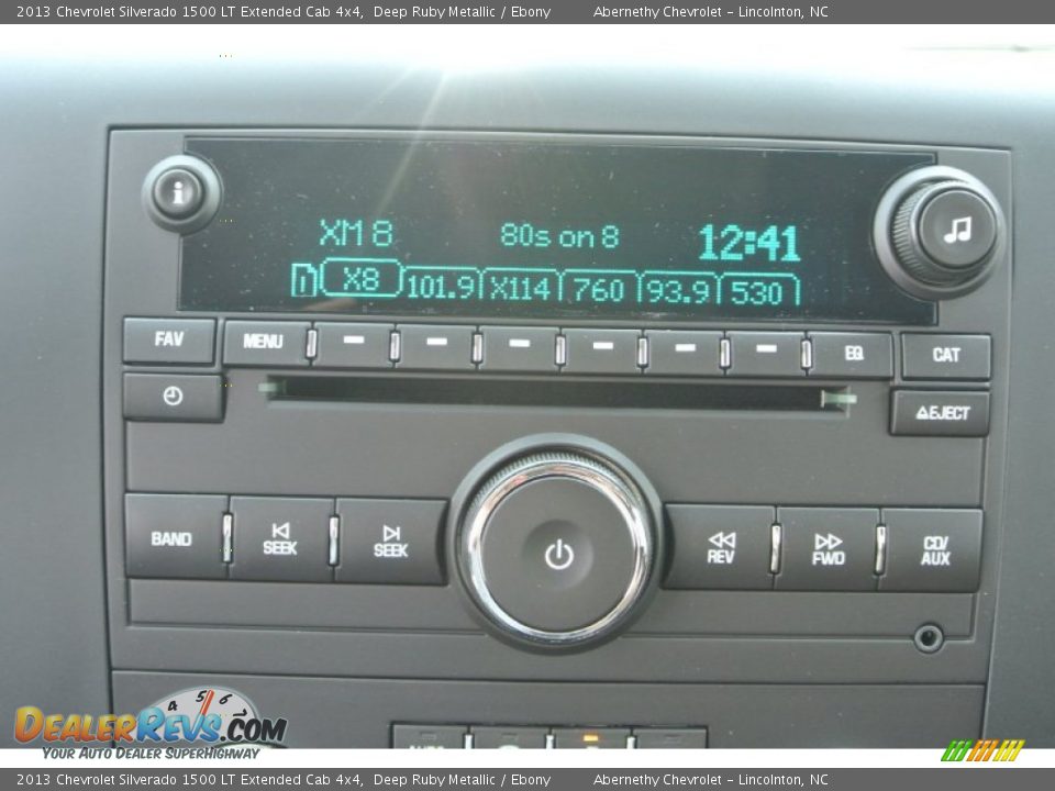 2013 Chevrolet Silverado 1500 LT Extended Cab 4x4 Deep Ruby Metallic / Ebony Photo #11