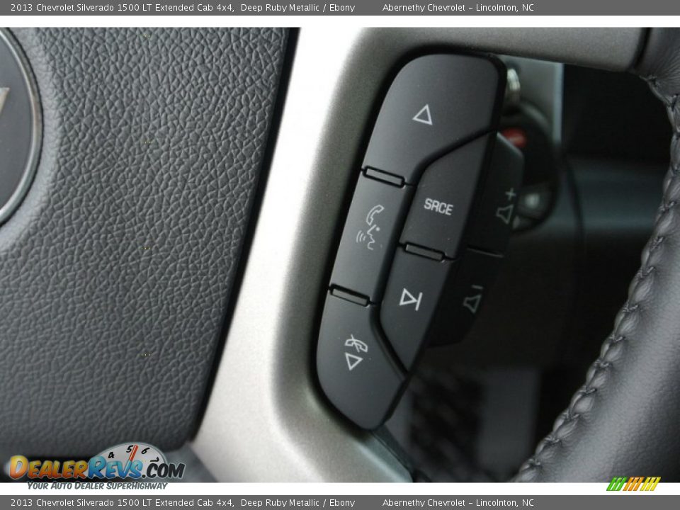 2013 Chevrolet Silverado 1500 LT Extended Cab 4x4 Deep Ruby Metallic / Ebony Photo #13