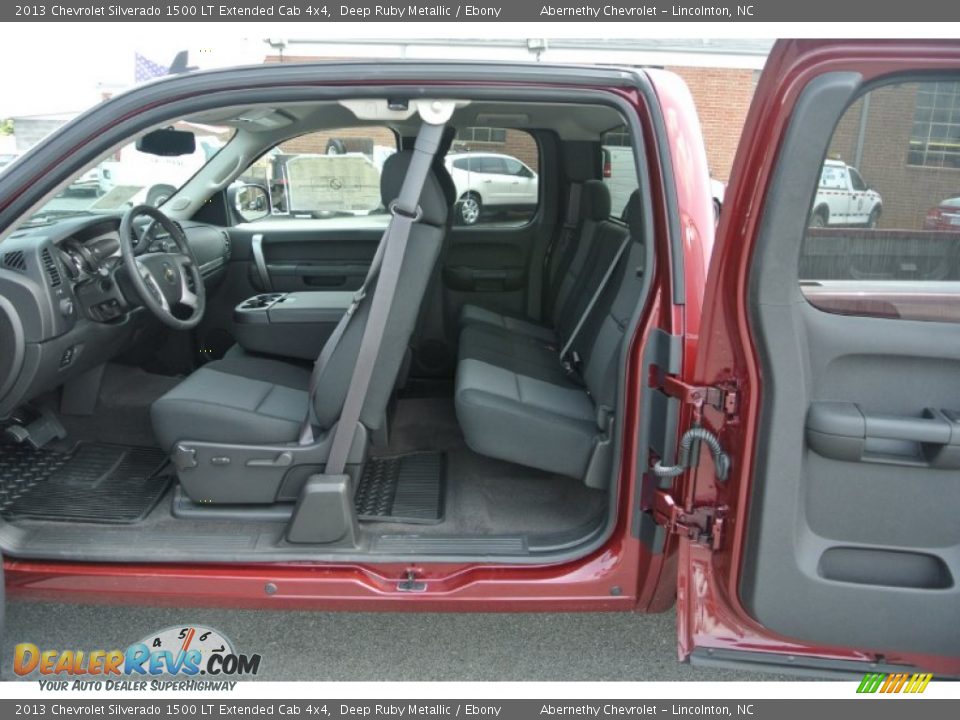 2013 Chevrolet Silverado 1500 LT Extended Cab 4x4 Deep Ruby Metallic / Ebony Photo #15
