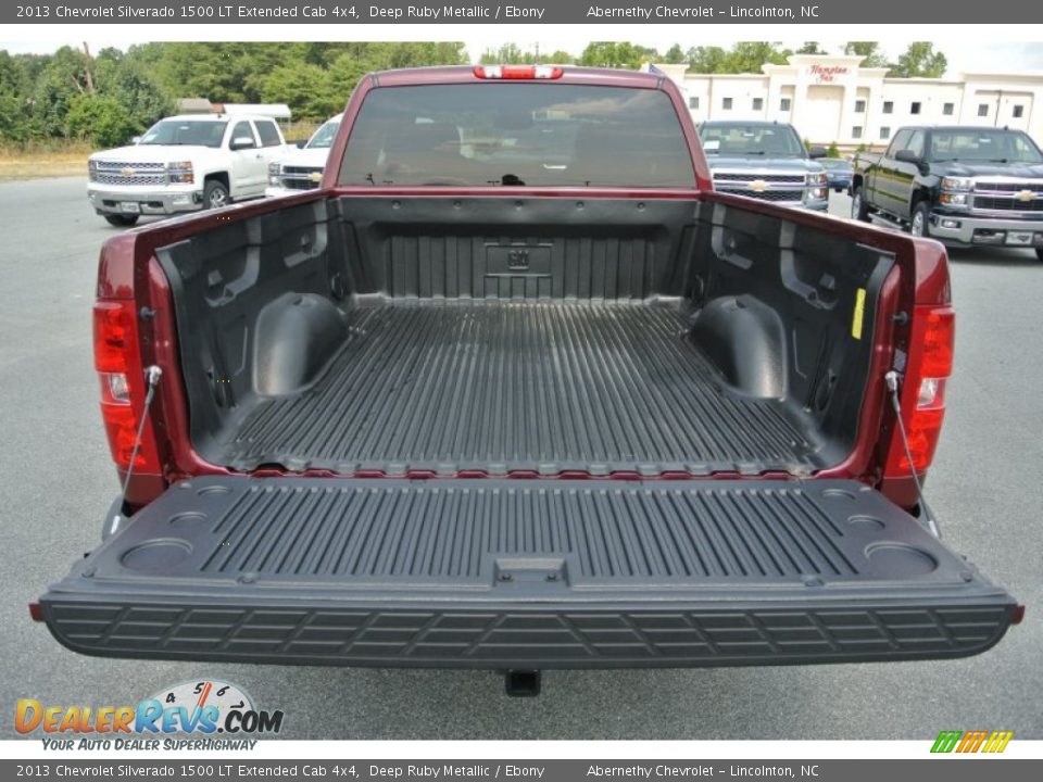 2013 Chevrolet Silverado 1500 LT Extended Cab 4x4 Deep Ruby Metallic / Ebony Photo #17