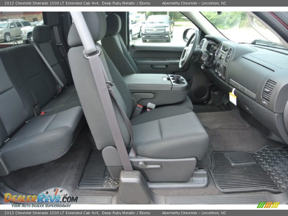 2013 Chevrolet Silverado 1500 LT Extended Cab 4x4 Deep Ruby Metallic / Ebony Photo #18