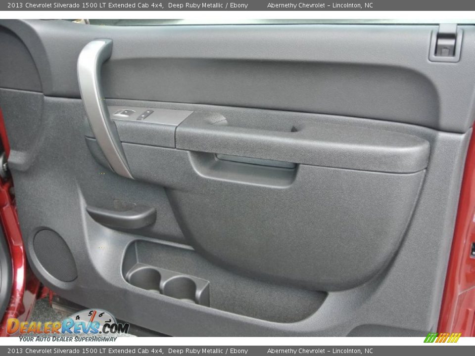 2013 Chevrolet Silverado 1500 LT Extended Cab 4x4 Deep Ruby Metallic / Ebony Photo #19
