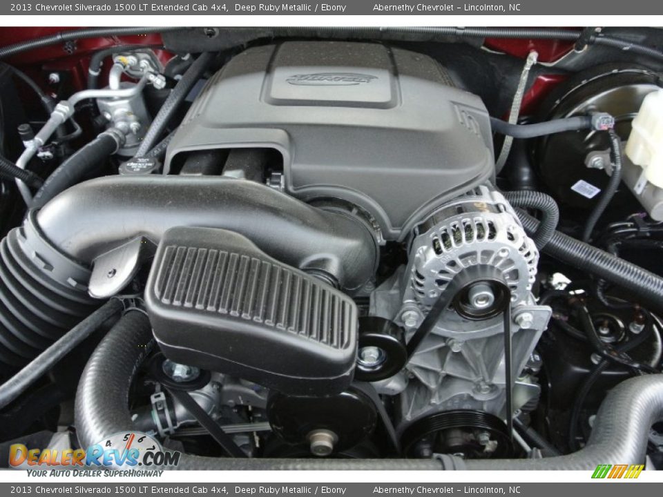 2013 Chevrolet Silverado 1500 LT Extended Cab 4x4 Deep Ruby Metallic / Ebony Photo #21