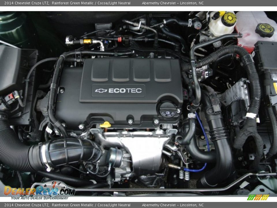 2014 Chevrolet Cruze LTZ 1.4 Liter Turbocharged DOHC 16-Valve VVT ECOTEC 4 Cylinder Engine Photo #22