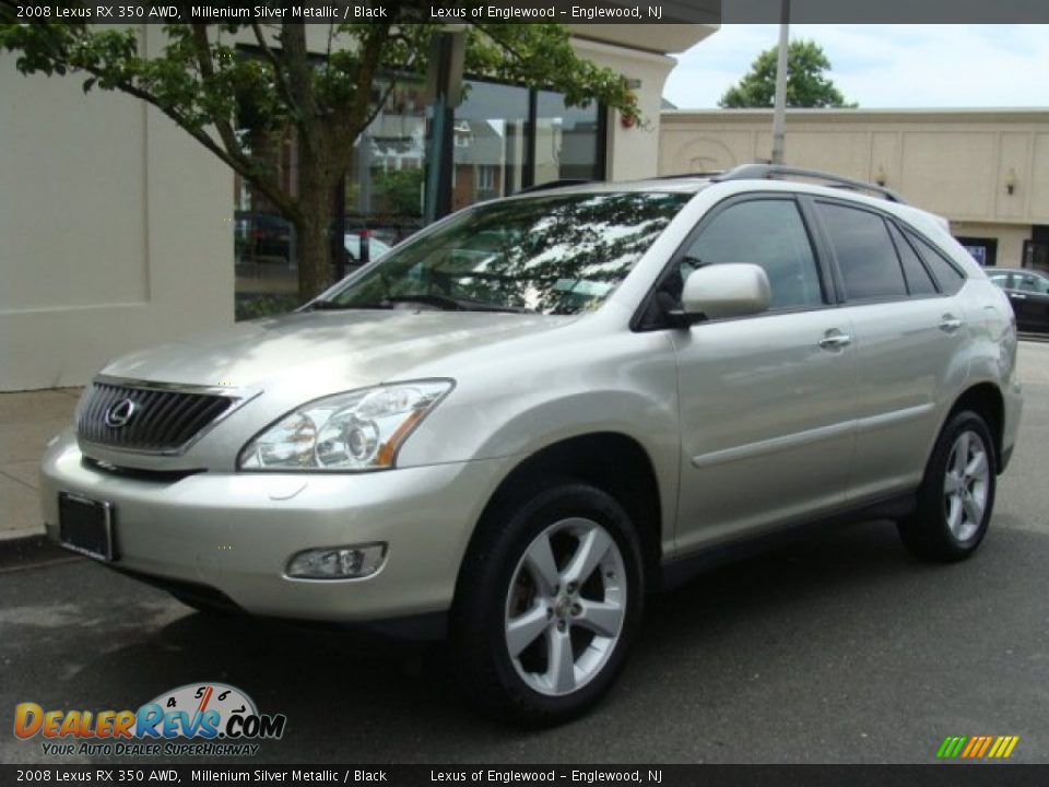 2008 Lexus RX 350 AWD Millenium Silver Metallic / Black Photo #1