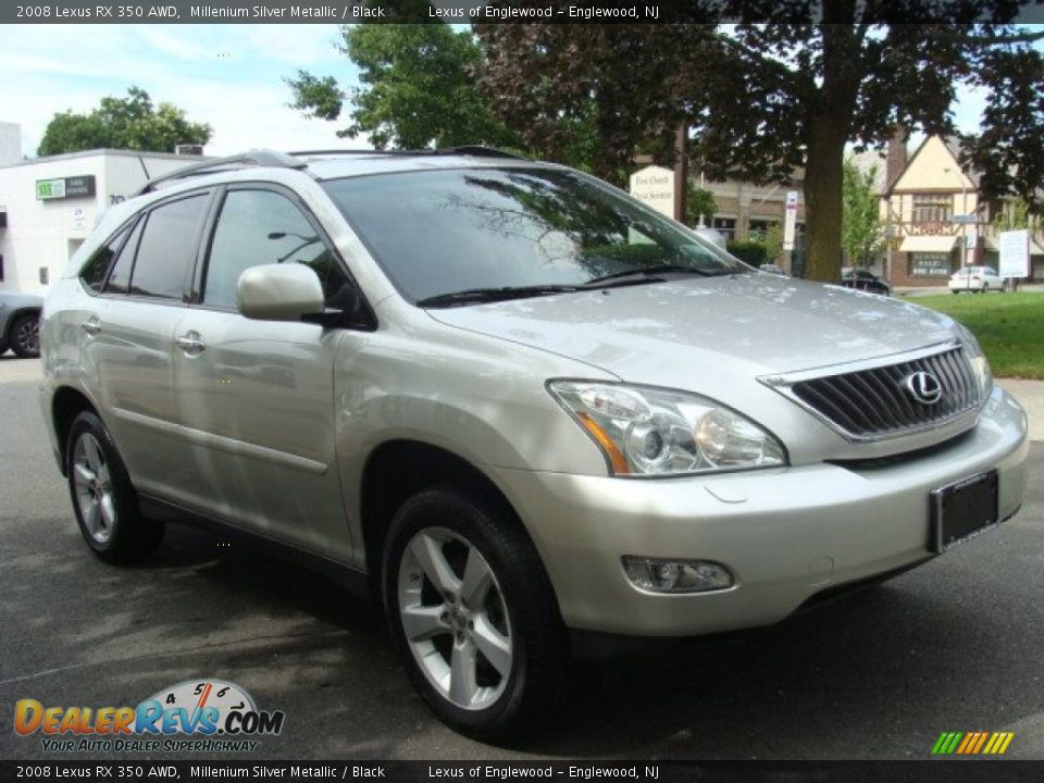 2008 Lexus RX 350 AWD Millenium Silver Metallic / Black Photo #3