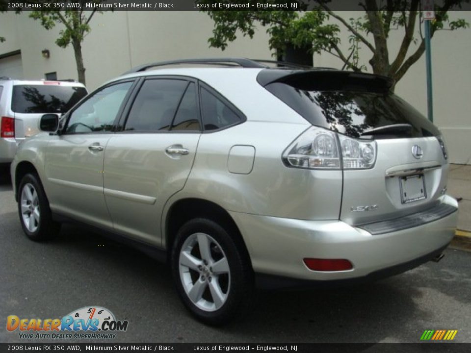 2008 Lexus RX 350 AWD Millenium Silver Metallic / Black Photo #6