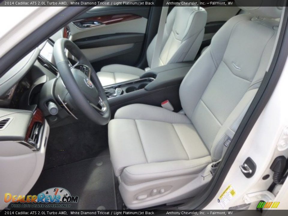 Front Seat of 2014 Cadillac ATS 2.0L Turbo AWD Photo #15