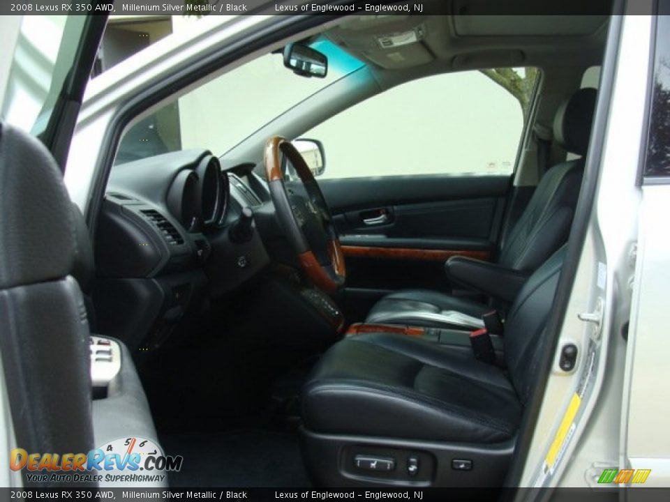 2008 Lexus RX 350 AWD Millenium Silver Metallic / Black Photo #9