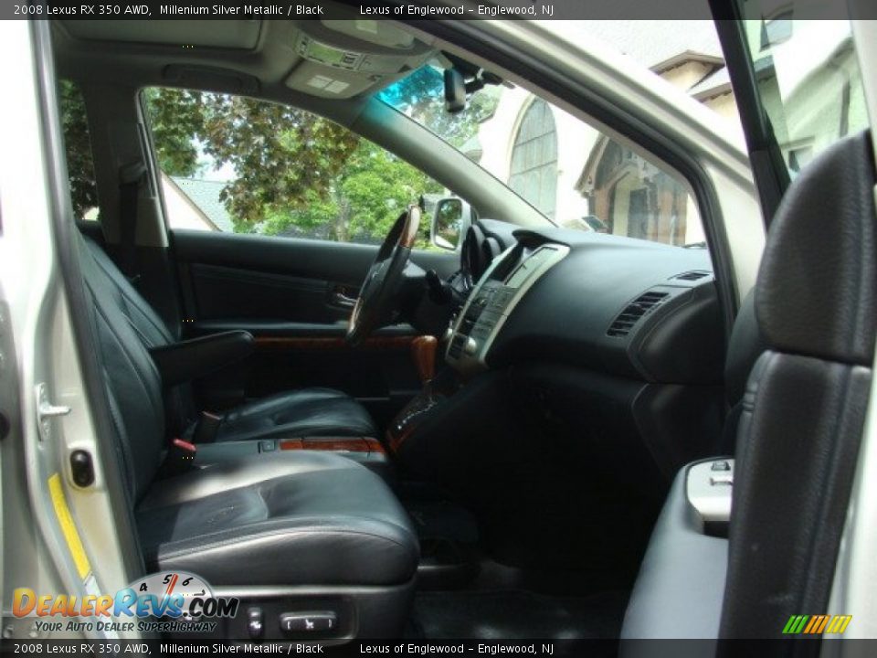 2008 Lexus RX 350 AWD Millenium Silver Metallic / Black Photo #10