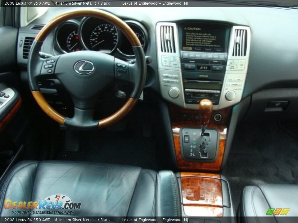 2008 Lexus RX 350 AWD Millenium Silver Metallic / Black Photo #11
